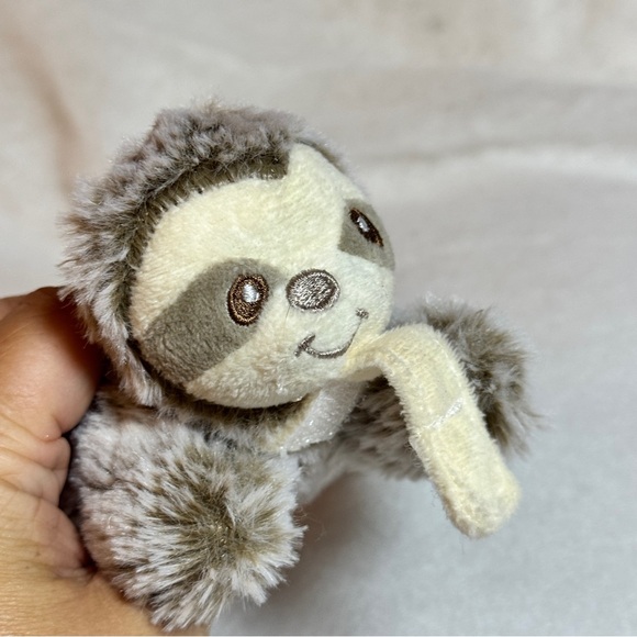 RaZ Buddy Pacifier Holder Binky Razbaby Sloth Plush Stuffed Animal Lovey - Picture 3 of 6